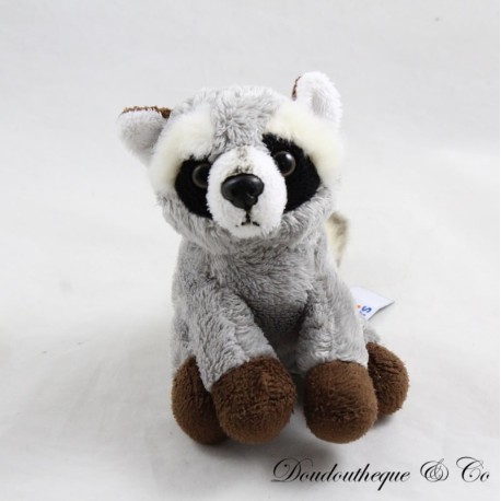 UNI TOYS graubrauner Waschbär Plüsch UNI TOYS graubrauner Waschbär Plüsch