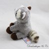 UNI TOYS graubrauner Waschbär Plüsch