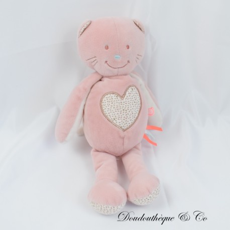 Katze Minouchka Katze Plüsch NOUKIE'S Charlie & Minouchka Rosa Herz 29 cm Katze Minouchka Katze Plüsch NOUKIE'S Charlie & Minouchka Rosa Herz 29 cm