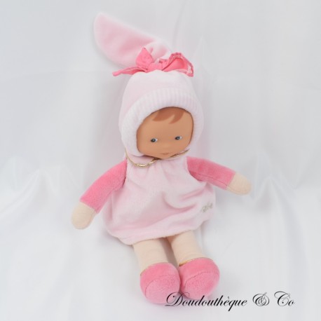 COROLLE Mademoiselle rosa Kleid Puppe Kuscheltier 25 cm COROLLE Mademoiselle rosa Kleid Puppe Kuscheltier 25 cm