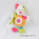 Musikalische Maus Plüschtier BABYSUN orange pink 17 cm