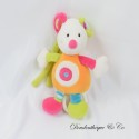 Musikalische Maus Plüschtier BABYSUN orange pink 17 cm
