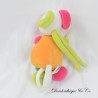Musikalische Maus Plüschtier BABYSUN orange pink 17 cm