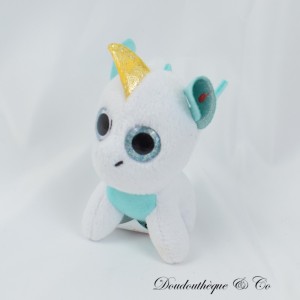 Mini Stofftier Ali Einhorn TY Mcdonald's große weiße Augen 10 cm