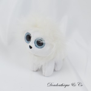 Mini peluche créature Lionel TY Mcdonald's gros yeux lion blanc 10 cm
