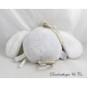 Musikalisches Kuscheltier Hase DOUDOU ET COMPAGNIE Mobile d'éveil weiß beige 26 cm