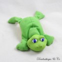 Vintage Frosch Grün Bandai Plüschkopf Weicher Kunststoff Croak 22 cm