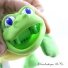 Vintage Frosch Grün Bandai Plüschkopf Weicher Kunststoff Croak 22 cm