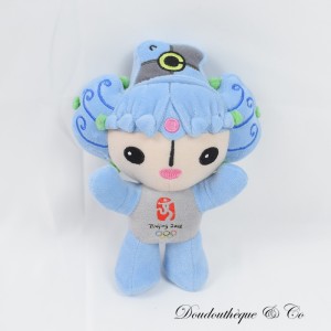 Beibei Plüschtier offizielles Maskottchen der Olympischen Spiele 2008 in Peking "die Fuwa" 23 cm