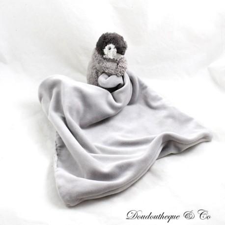 Pinguin Einstecktuch Kuscheltier JELLYCAT London grau weiß 40 cm Pinguin Einstecktuch Kuscheltier JELLYCAT London grau weiß 40 cm