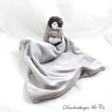 Pinguin Einstecktuch Kuscheltier JELLYCAT London grau weiß 40 cm