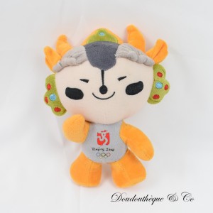 Peluche Yingying, mascota oficial de los Juegos Olímpicos de Pekín 2008 "el Fuwa" 23 cm