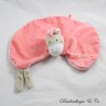 Flaches Kuscheltier Pferd CANDY SUGAR Doumou XL rosa lachs 30 cm