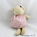 Stoffbär KALOO Petite Rose rosa Blumenkleid Puppe 26 cm