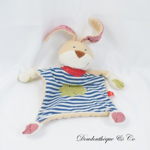 SIGIKID Flache Bärendecke Grün Klee Blau Gestreifte Schleifen 28 cm