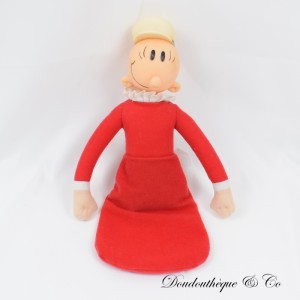 Peluche Mimosa PLAY BY PLAY Swee'Pea Olive e Braccio di Ferro Marchio Vintage 2000 25 cm