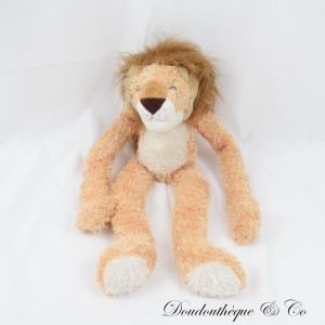 Peluche leone LA PELUCHERIE marrone Criniera e gambe lunghe 40 cm