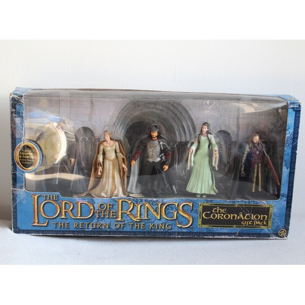 Caja de 5 figuras el Senor de los anillos TOY BIZ el retorno del re