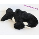 MARINELAND schwarz und weiß Orca Klangtuch glänzendes Haar 27 cm