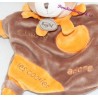 Cane di DouDou marionetta bambino NAT' amore Charly brown arancioni biscotti