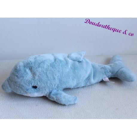 Peluche delfín GIPSY azul 34 cm