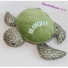 Plush turtle TEXTISUN Mayotte spotted green 29 cm