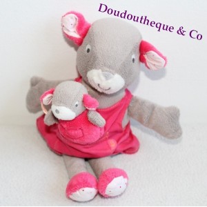 OBAIBI Doe Mama und Baby Känguru Plüsch