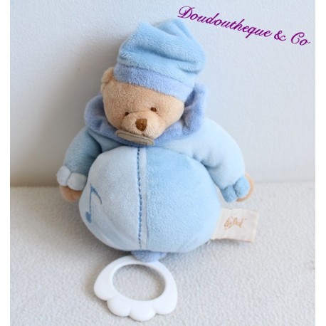 Doudou musical ours BABY NAT 22cm