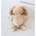 Doudou Kaninchen NICOTOY Bastien braun beige