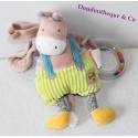 Doudou donkey MOULIN ROTY the cousins of the donkey mill of activities 26 cm