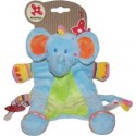 doudou et peluche éléphant Nicotoy