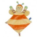 doudou peluche abeille mots d'enfants leclerc