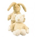 doudou peluche basile et lola ours et lapin moulin roty