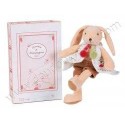 blanket plush rabbit pim doudou and company